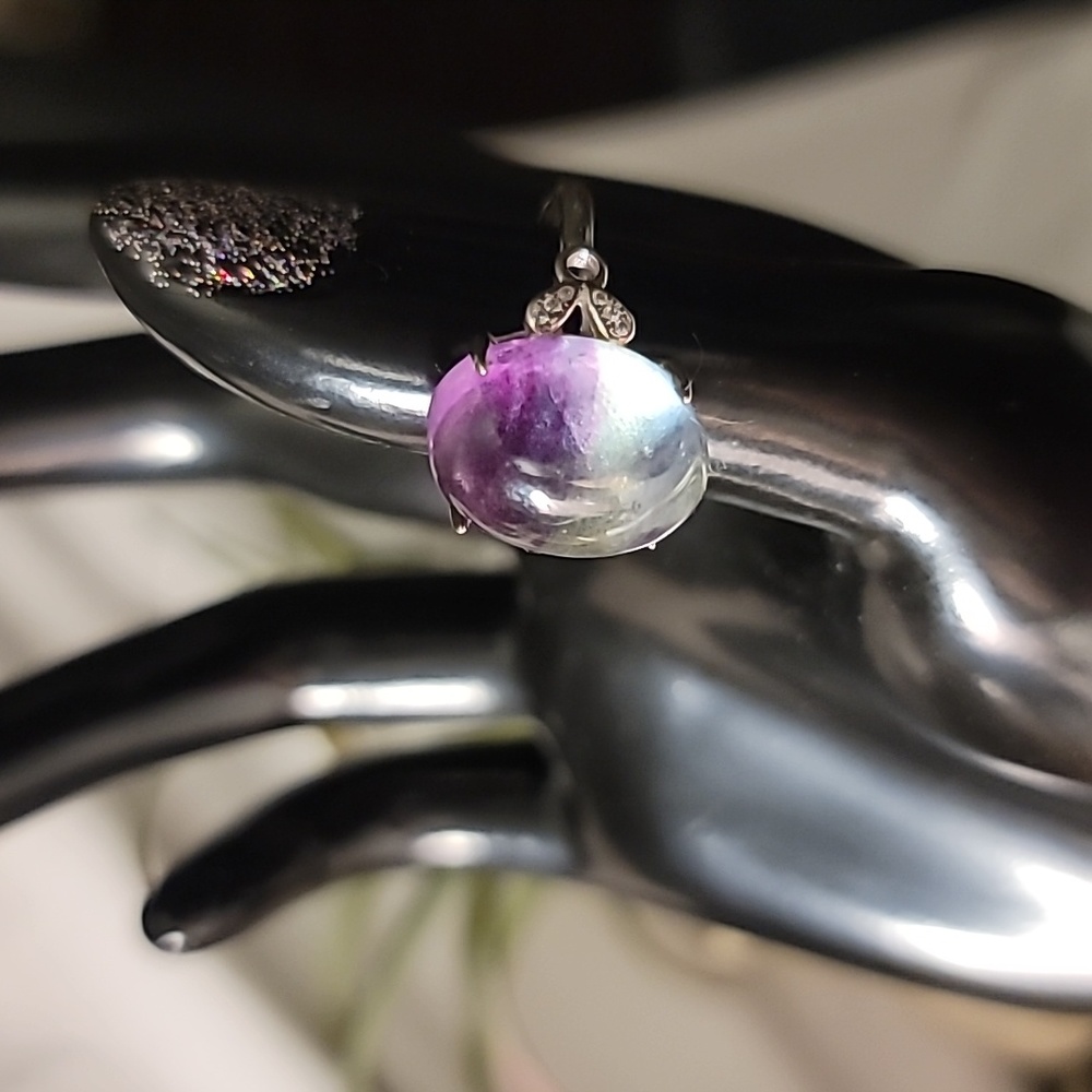 Sterling Flourite Ring